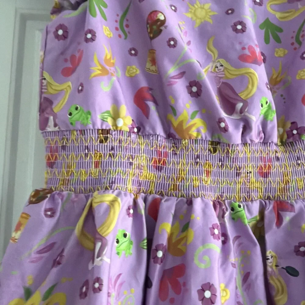 Disney Rapunzel Tangled Dress Size 11/12 Princess NWT - Picture 6 of 11